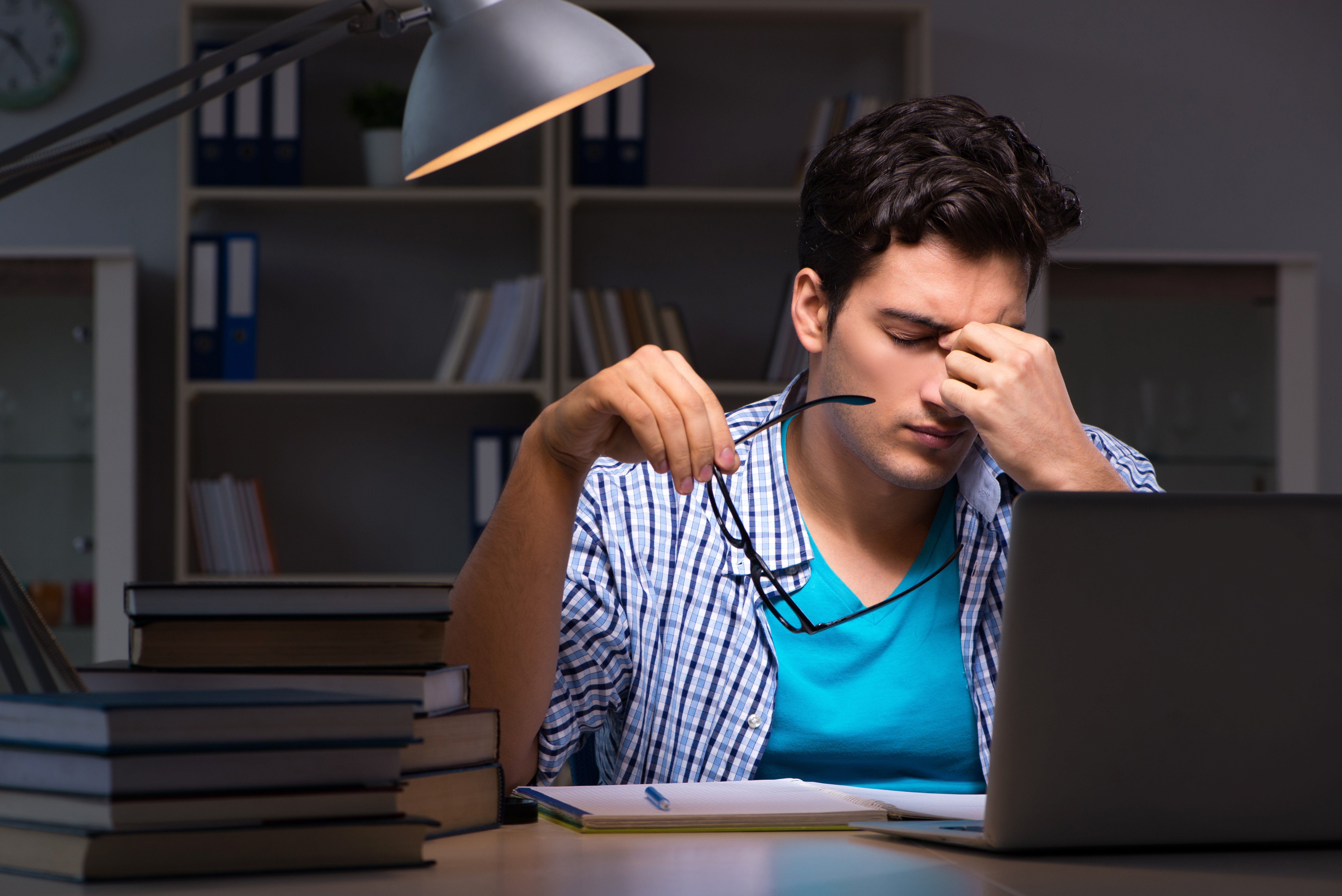 "CBD Oil Help with Exam Stress?"